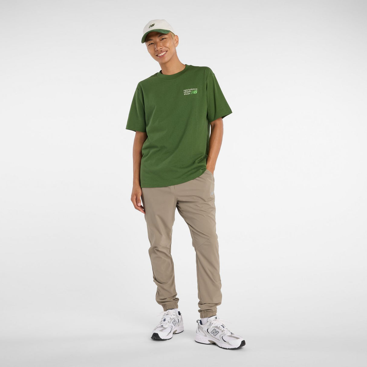New Balance Men's Athletics Premium Logo T-Shirt-1
