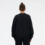 New Balance Women's Sport Essentials Fleece Logo Crew-3
