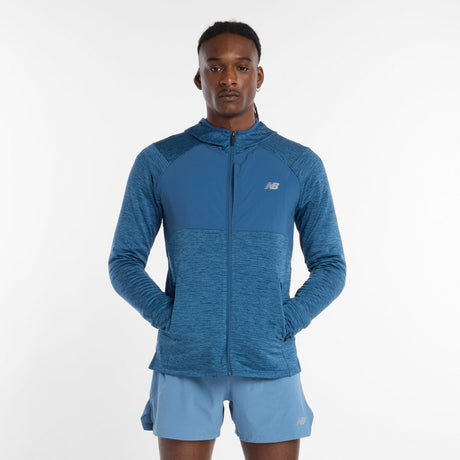 New Balance Men's Heat Grid Hooded Full Zip-1