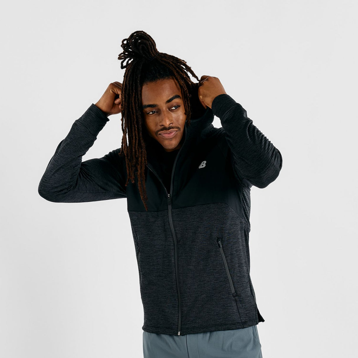 New Balance Men's Heat Grid Hooded Full Zip-2
