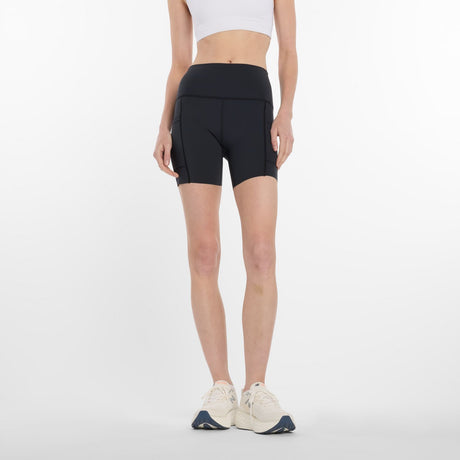 New Balance Women's Sleek Pocket High Rise Short 6-1