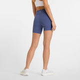 New Balance Women's Sleek Pocket High Rise Short 6-3