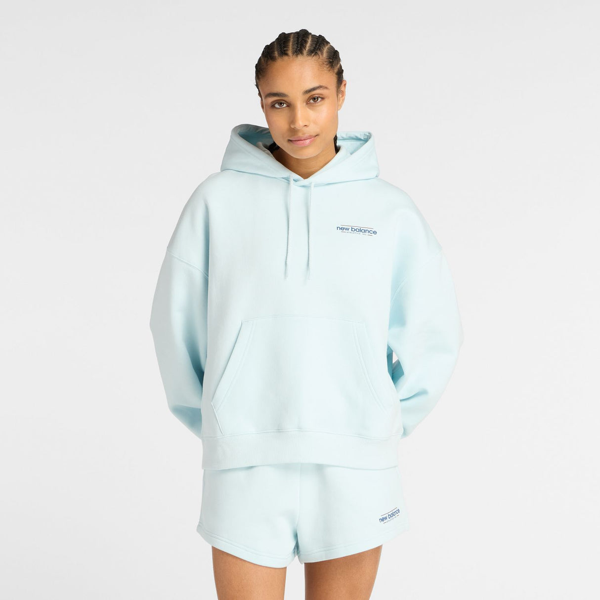 New Balance Women's Reimagined Fleece Oversized Hoodie-1