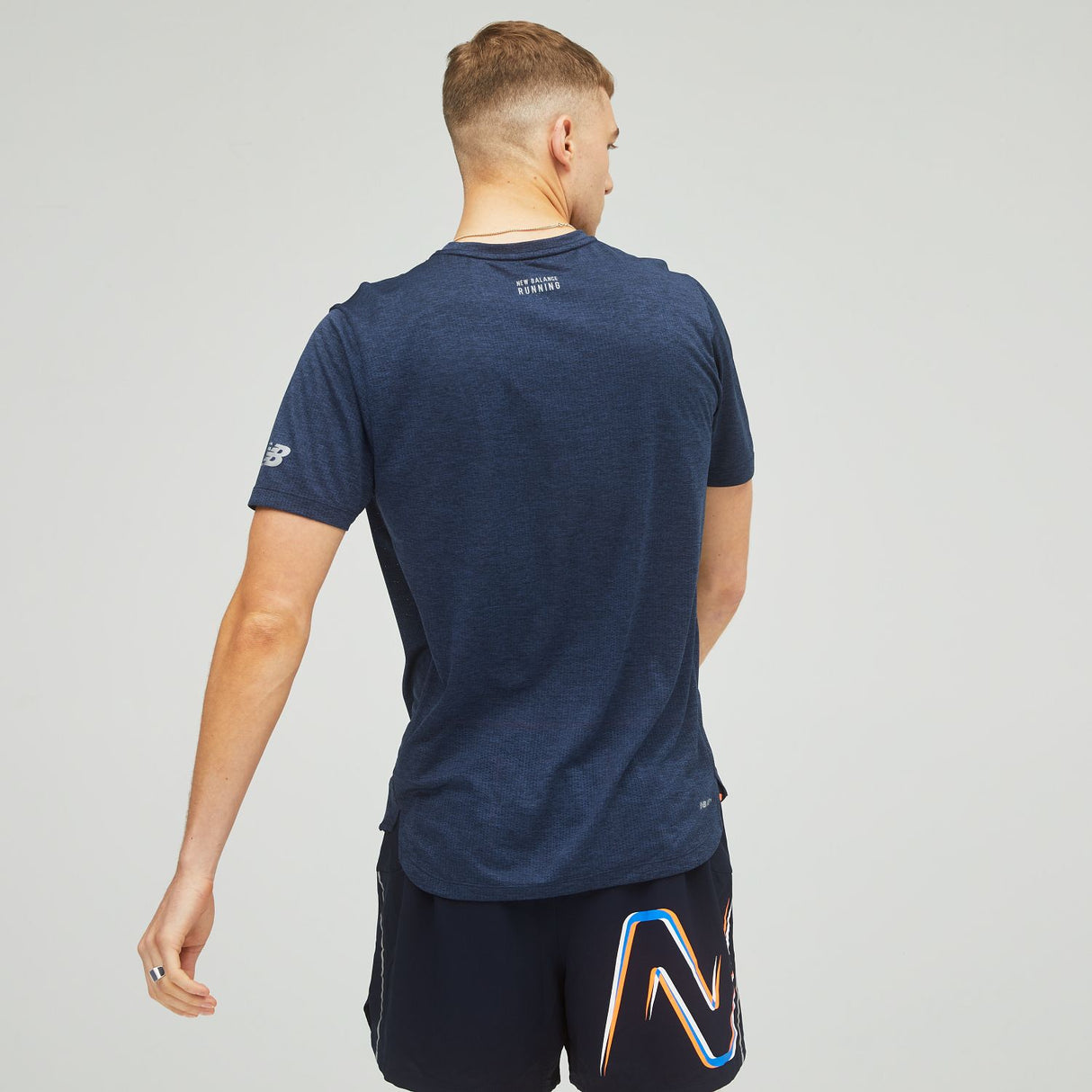 New Balance Men's Graphic Impact Run Short Sleeve-3