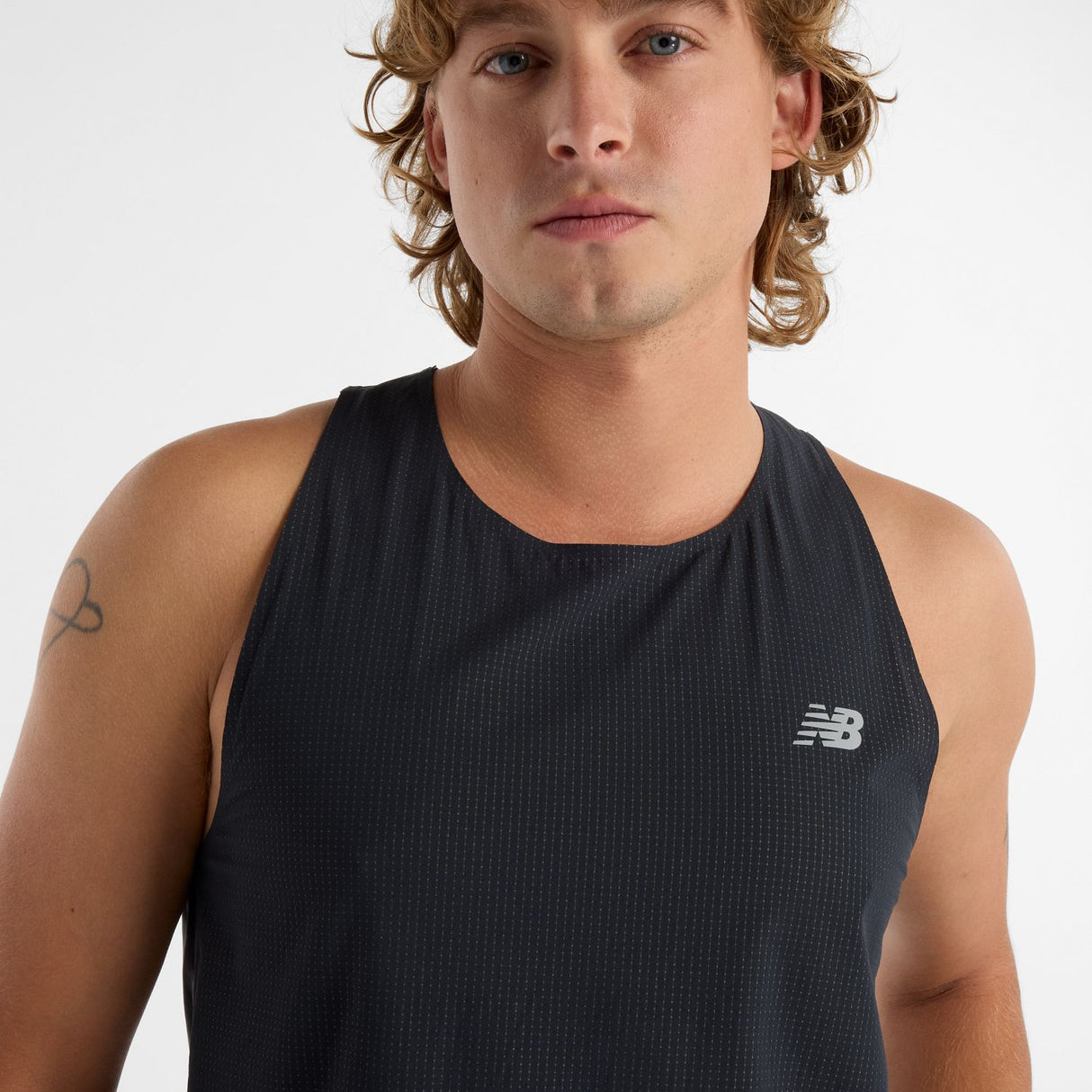 New Balance Men's Race Day Ultra Light Singlet-4