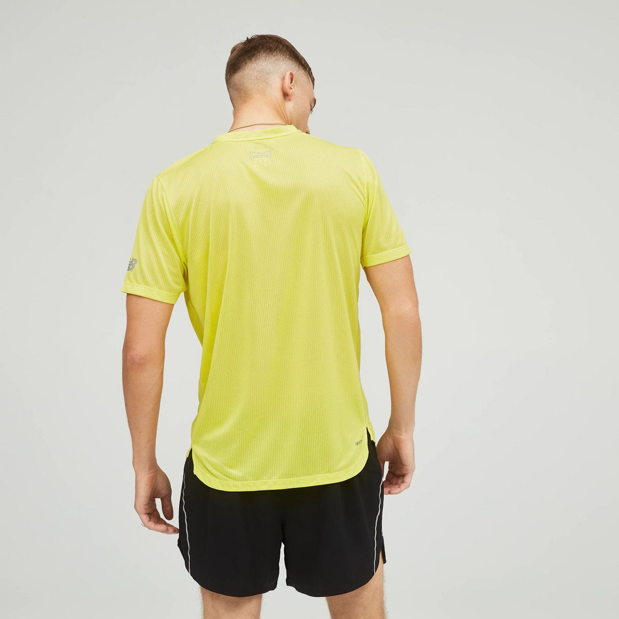 New Balance Men's Graphic Impact Run Short Sleeve-3