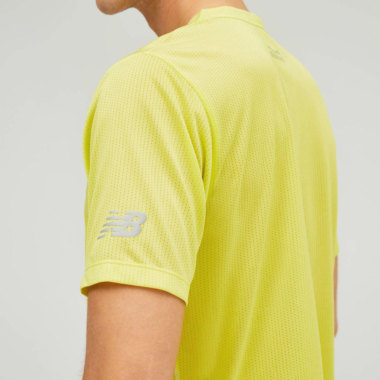New Balance Men's Graphic Impact Run Short Sleeve-5
