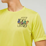 New Balance Men's Graphic Impact Run Short Sleeve-7