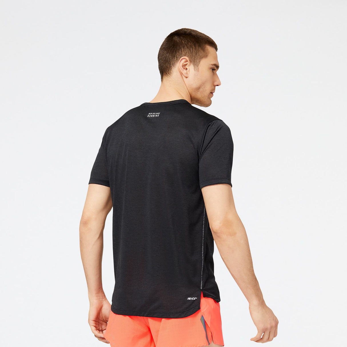 New Balance Men's Graphic Impact Run Short Sleeve-3