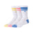 New Balance Active Lifestyle Striped Crew Socks 3 Pack-1