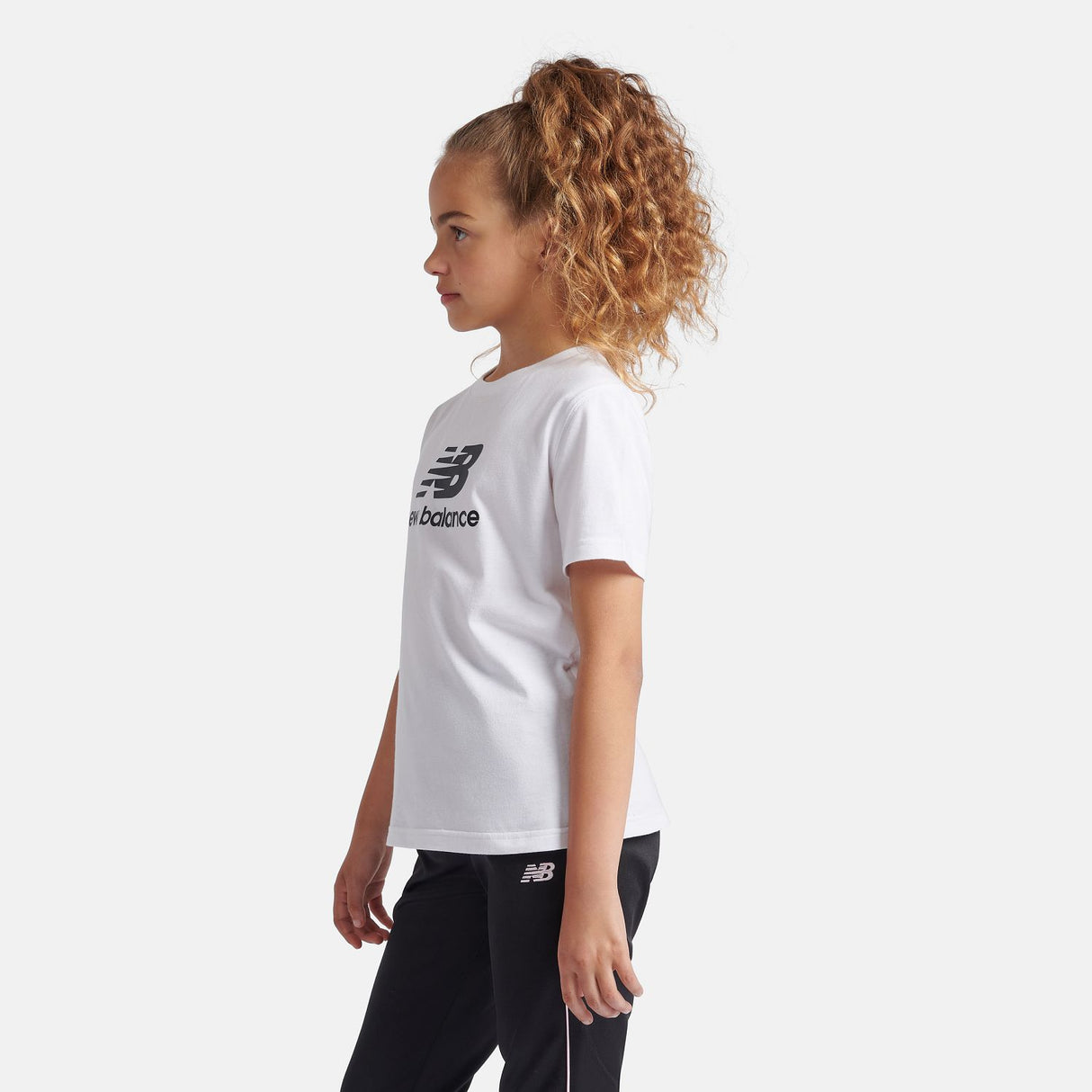 New Balance Youth Jersey Stacked Logo T-Shirt-6
