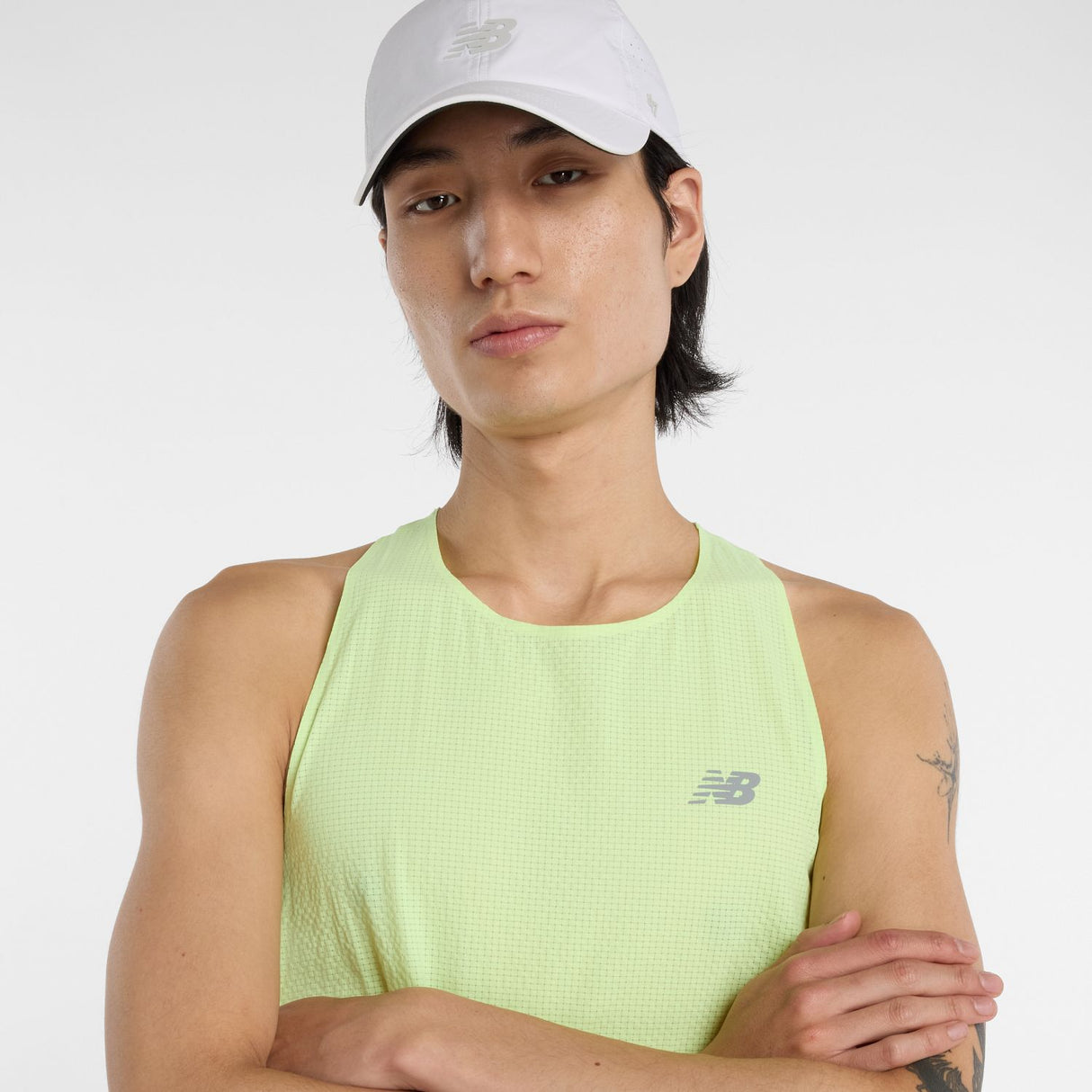 New Balance Men's Race Day Ultra Light Singlet-5