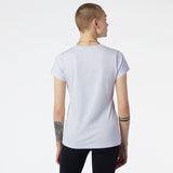 New Balance Women's Essentials Stacked Logo Tee-3