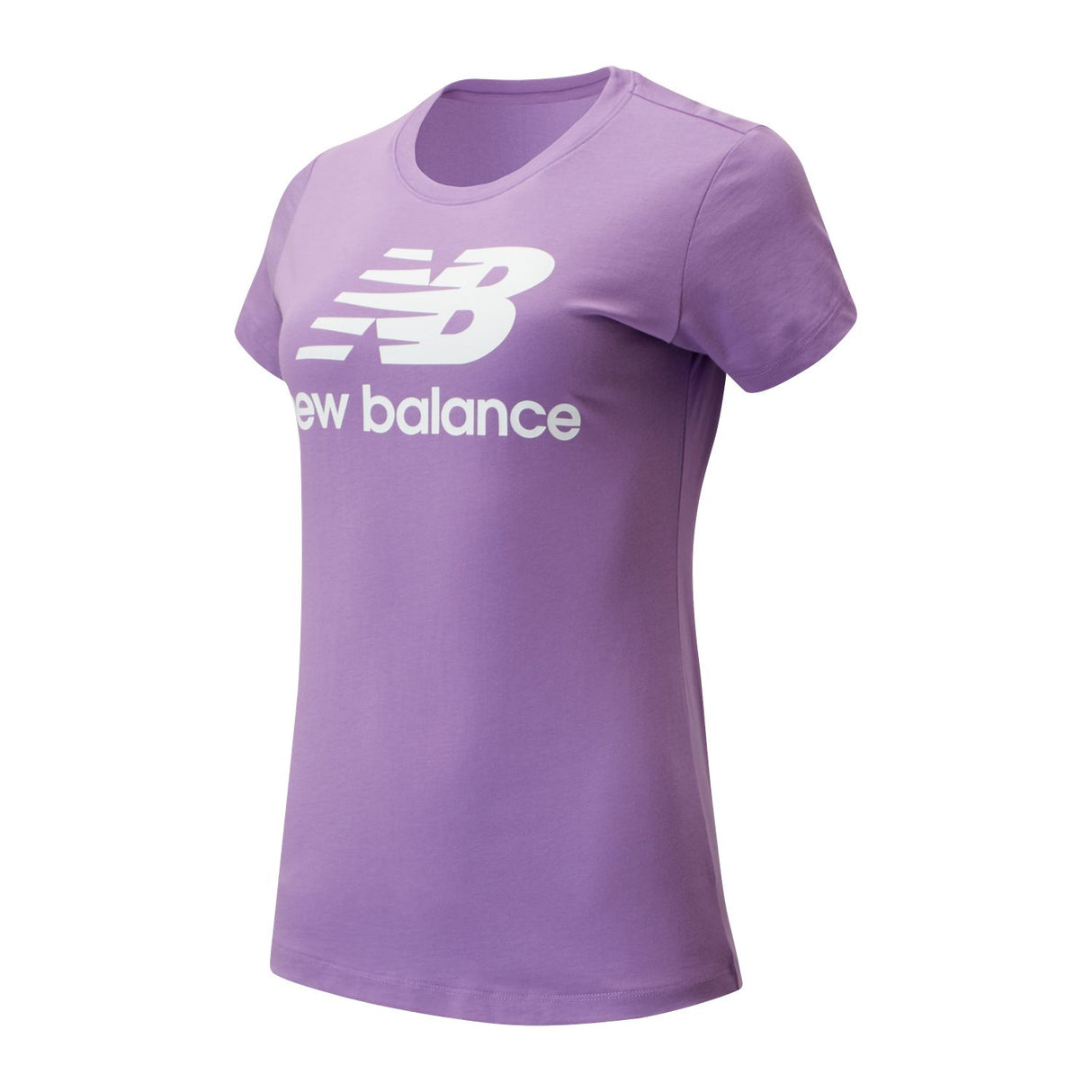 New Balance Women's Essentials Stacked Logo Tee-1