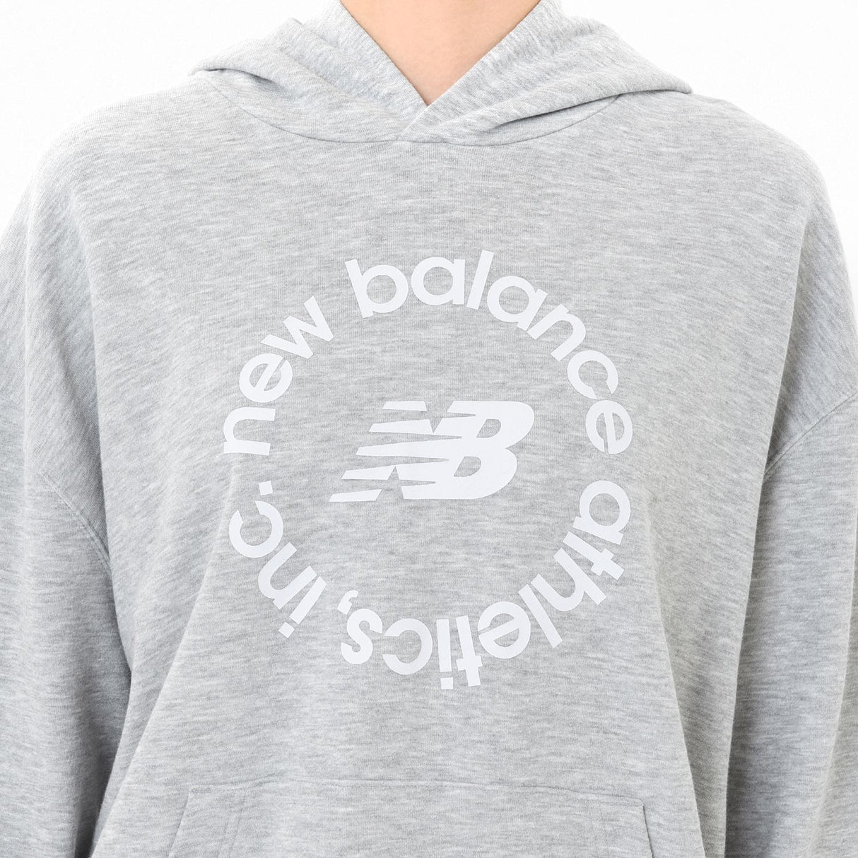 New Balance Women's Sport French Terry Oversized Graphic Hoodie-4