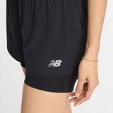New Balance Women's RC 2-in-1 Short 3-8