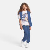 New Balance Youth Brush Back Small Logo Jogger-4