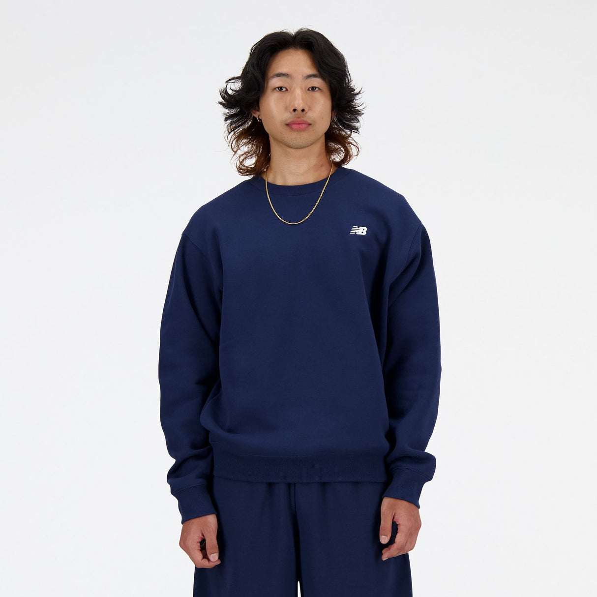 New Balance Men's Sport Essentials Fleece Crew-1