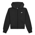 New Balance Youth Brush Back Small Logo Full Zip Hoodie-1