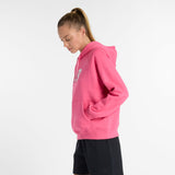 New Balance Women's Sport Fleece Logo Hoodie-2