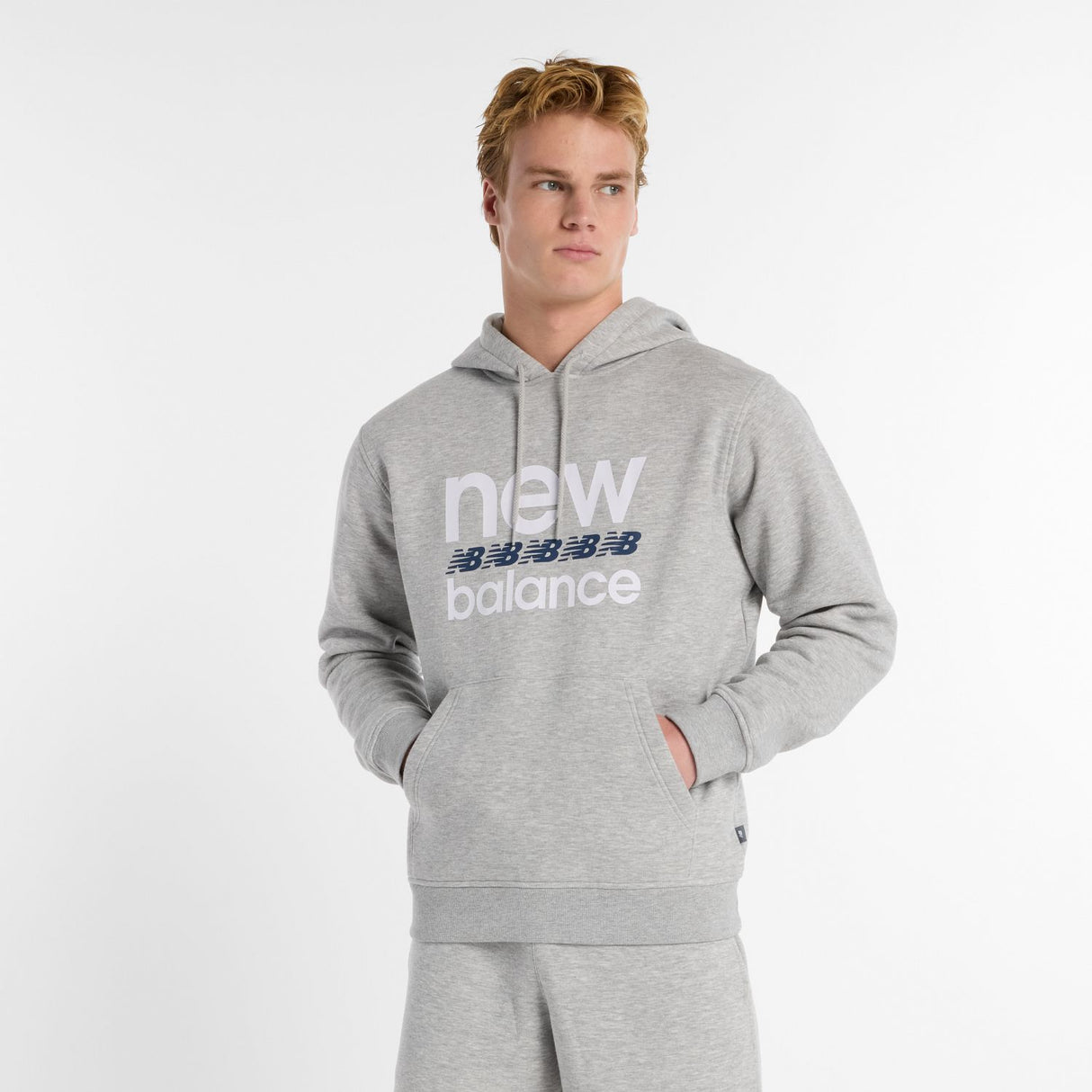 New Balance Men's Sport Graphic Fleece Hoodie-1