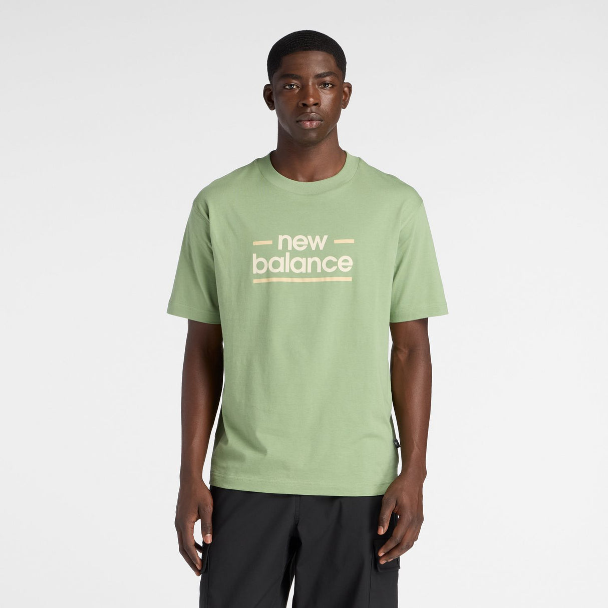 New Balance Men's Linear Lines T-Shirt-2