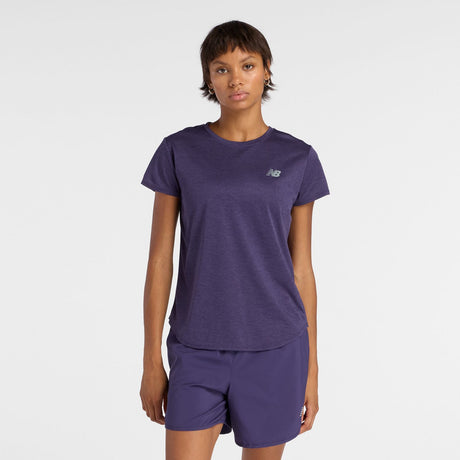New Balance Women's Sport Core Heather T-Shirt-1