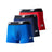 New Balance Men's Mesh 3 Inch Boxer Brief No Fly 3 Pack