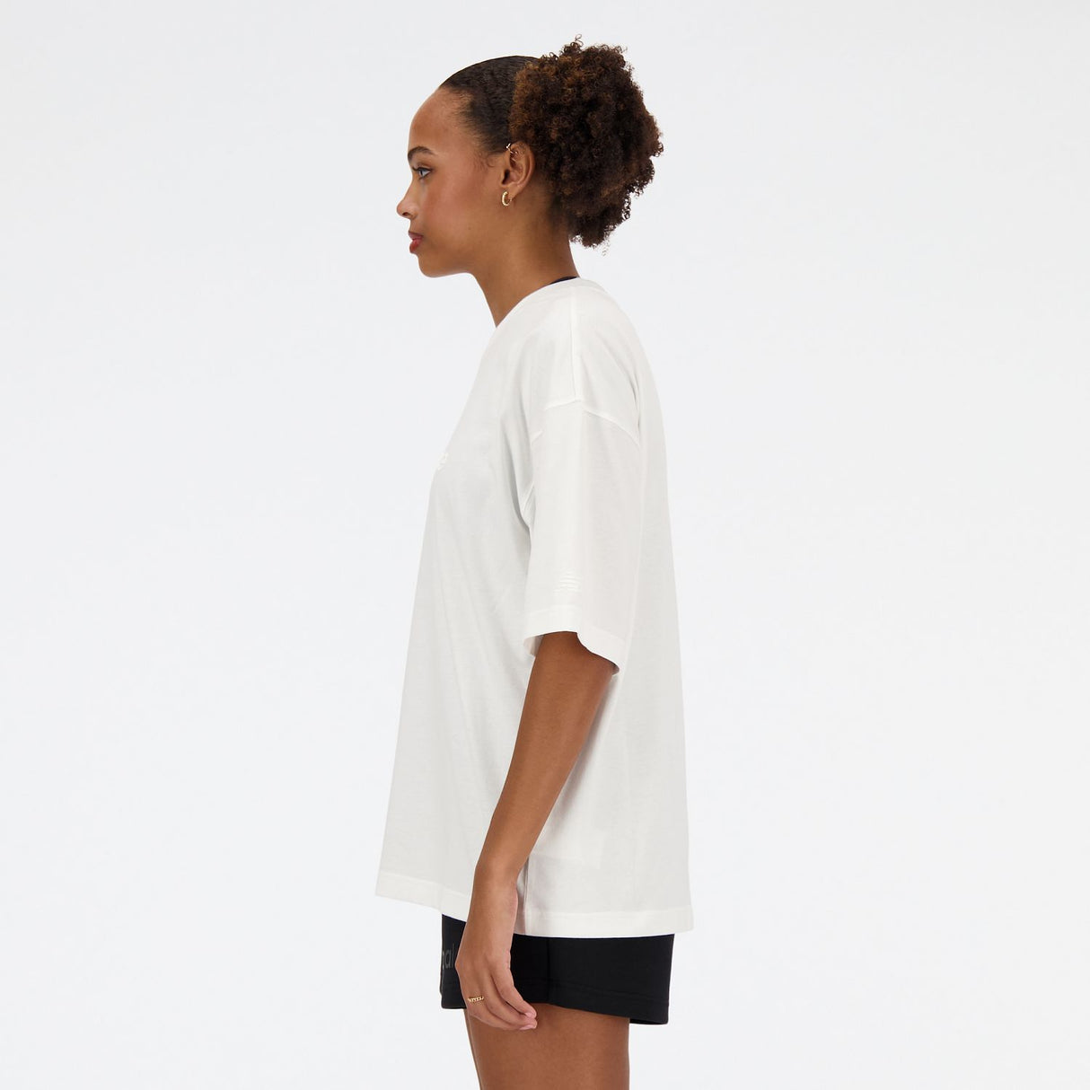 New Balance Women's Hyper Density Jersey Oversized T-Shirt-2