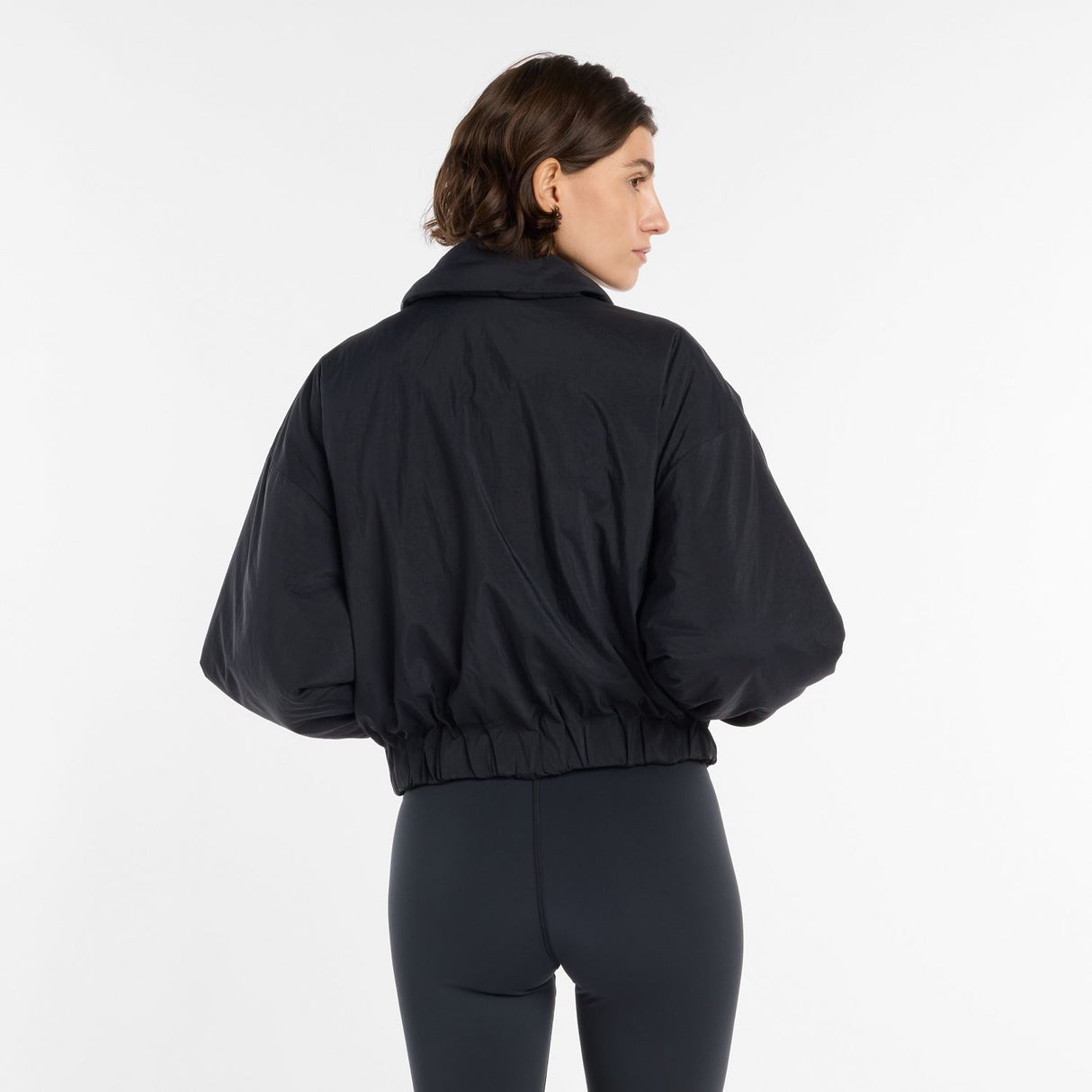 New Balance Women's Woven Bomber Jacket-4