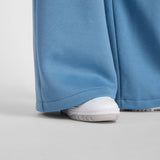 New Balance Women's Linear Heritage Fleece Wide Leg Pant-8