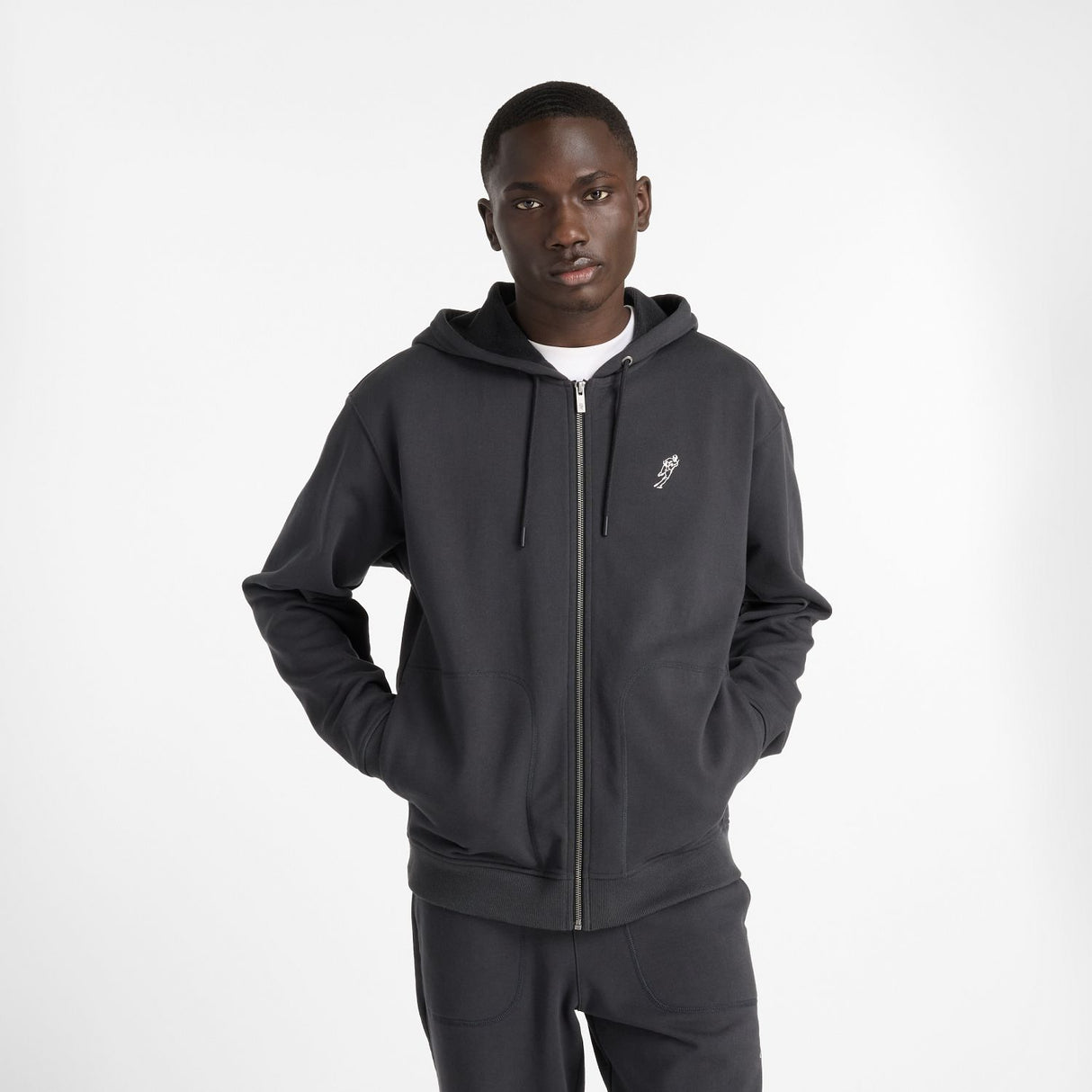 New Balance Men's Ohtani French Terry Full Zip Hoodie-2