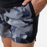 New Balance Men's Printed Accelerate 5 Inch Short-4