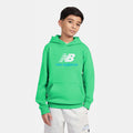 New Balance Youth French Terry Stacked Logo Hoodie-1