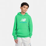 New Balance Youth French Terry Stacked Logo Hoodie-1