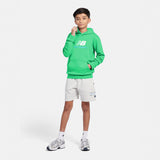 New Balance Youth French Terry Stacked Logo Hoodie-8