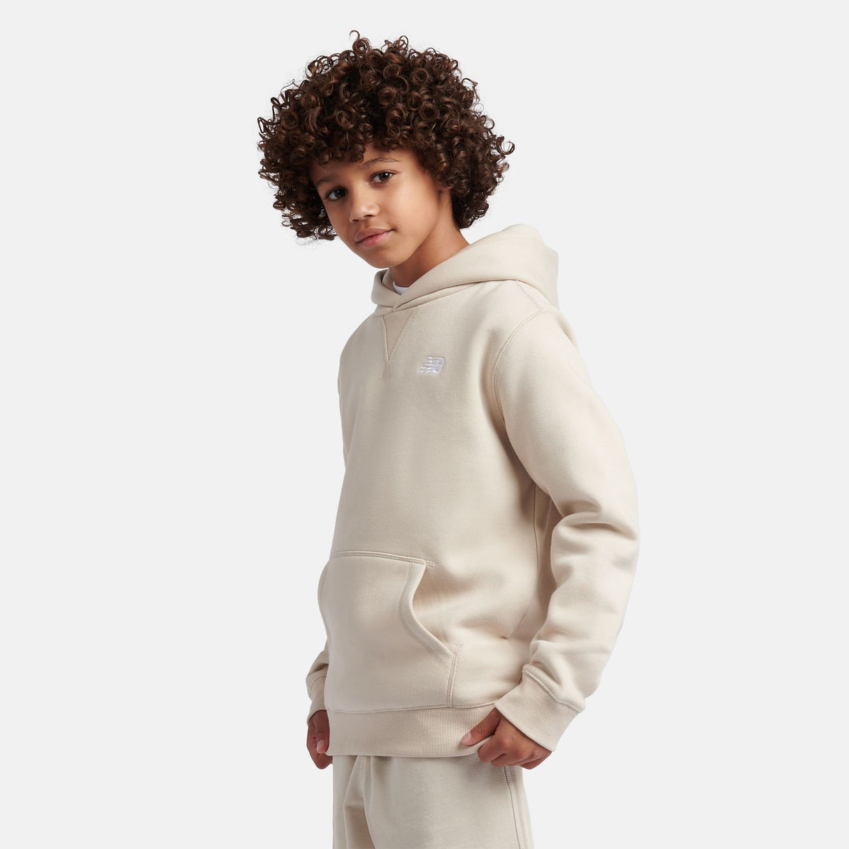 New Balance Youth French Terry Small Logo Hoodie-6