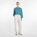 New Balance Women's Athletics Premium Logo Relaxed Crop Crew-1