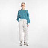 New Balance Women's Athletics Premium Logo Relaxed Crop Crew-1