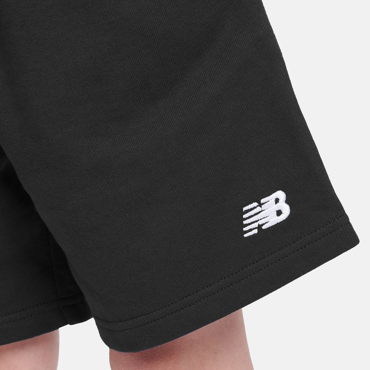 New Balance Youth French Terry Small Logo Short-4