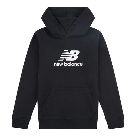 New Balance Youth French Terry Stacked Logo Hoodie-1