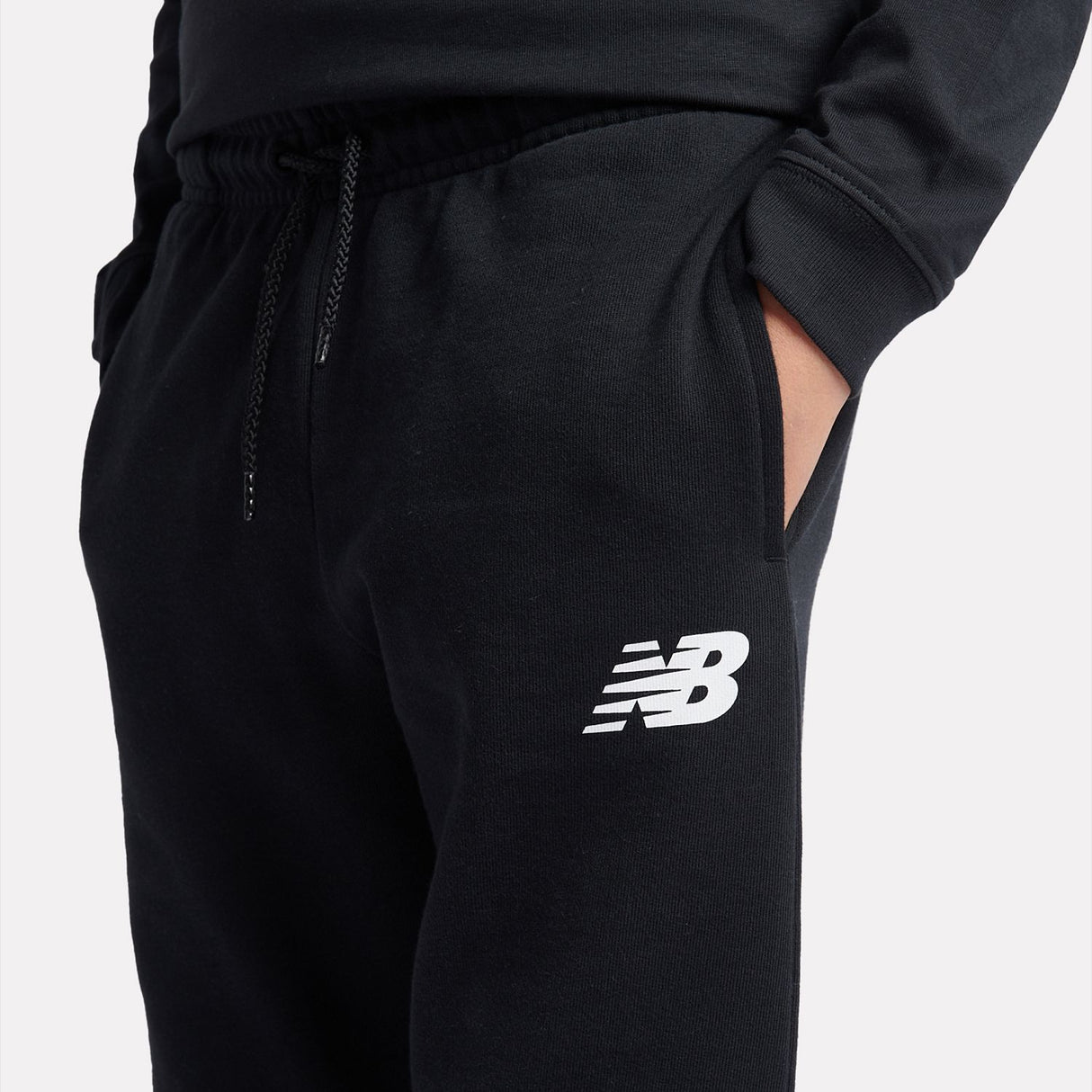 New Balance Youth French Terry Stacked Logo Jogger-8
