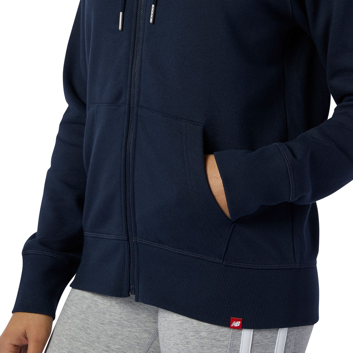 New Balance Women's Essentials Full Zip Hoodie-6