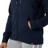 New Balance Women's Essentials Full Zip Hoodie-6