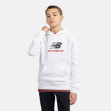 New Balance Youth French Terry Stacked Logo Hoodie-5
