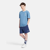 New Balance Youth French Terry Small Logo Short-4
