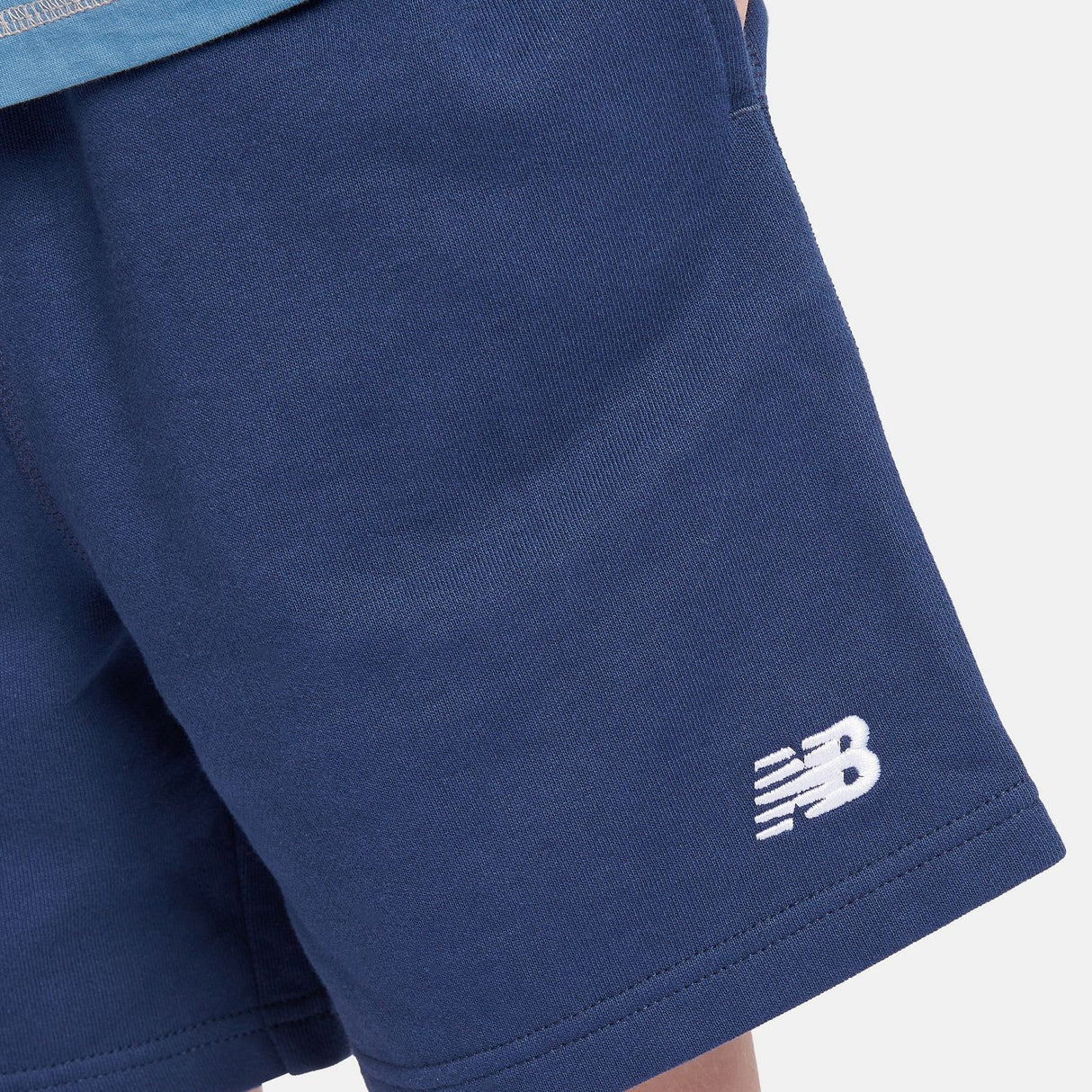 New Balance Youth French Terry Small Logo Short-8
