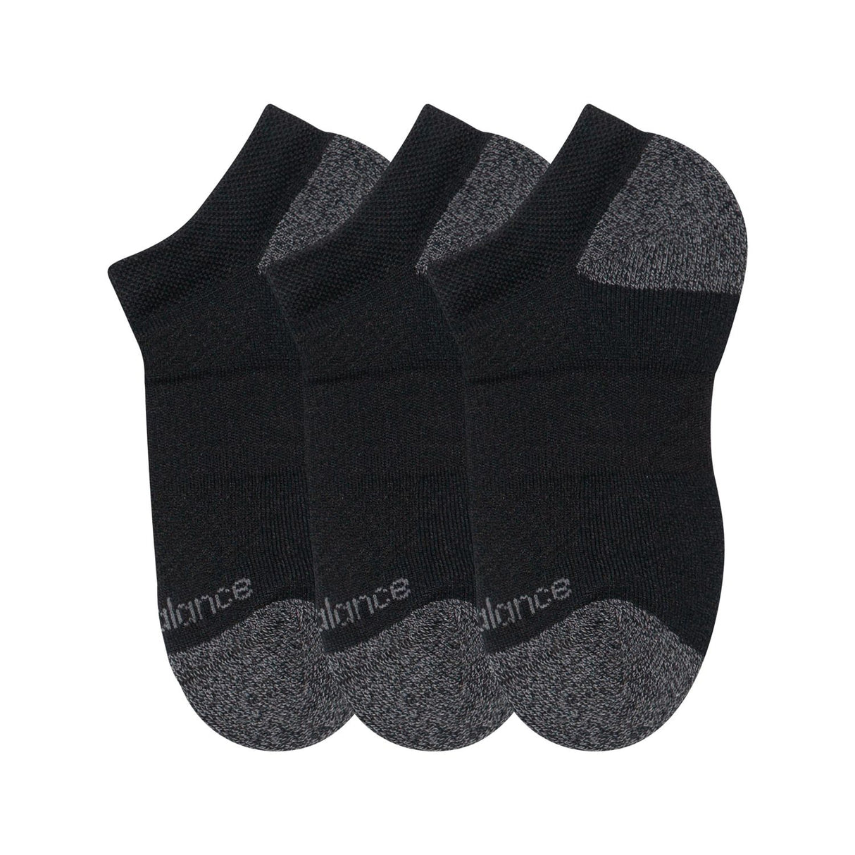 New Balance Youth Active No Show Socks 3 Pack-2