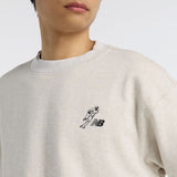 New Balance Men's Shohei Signature Fleece Crewneck-6