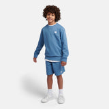 New Balance Youth French Terry Small Logo Short-4